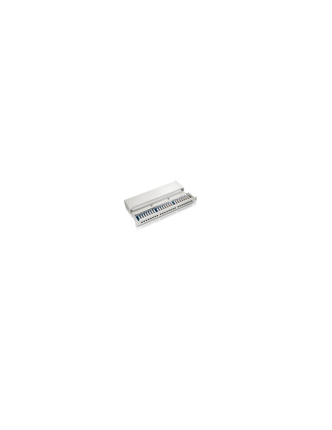 EQUIP RAL7035 PATCH PANEL 16P CAT-5E BLANCO