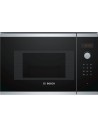 Bosch BEL523MS0 microondas Integrado 20 L 800 W Negro, Acero inoxidable