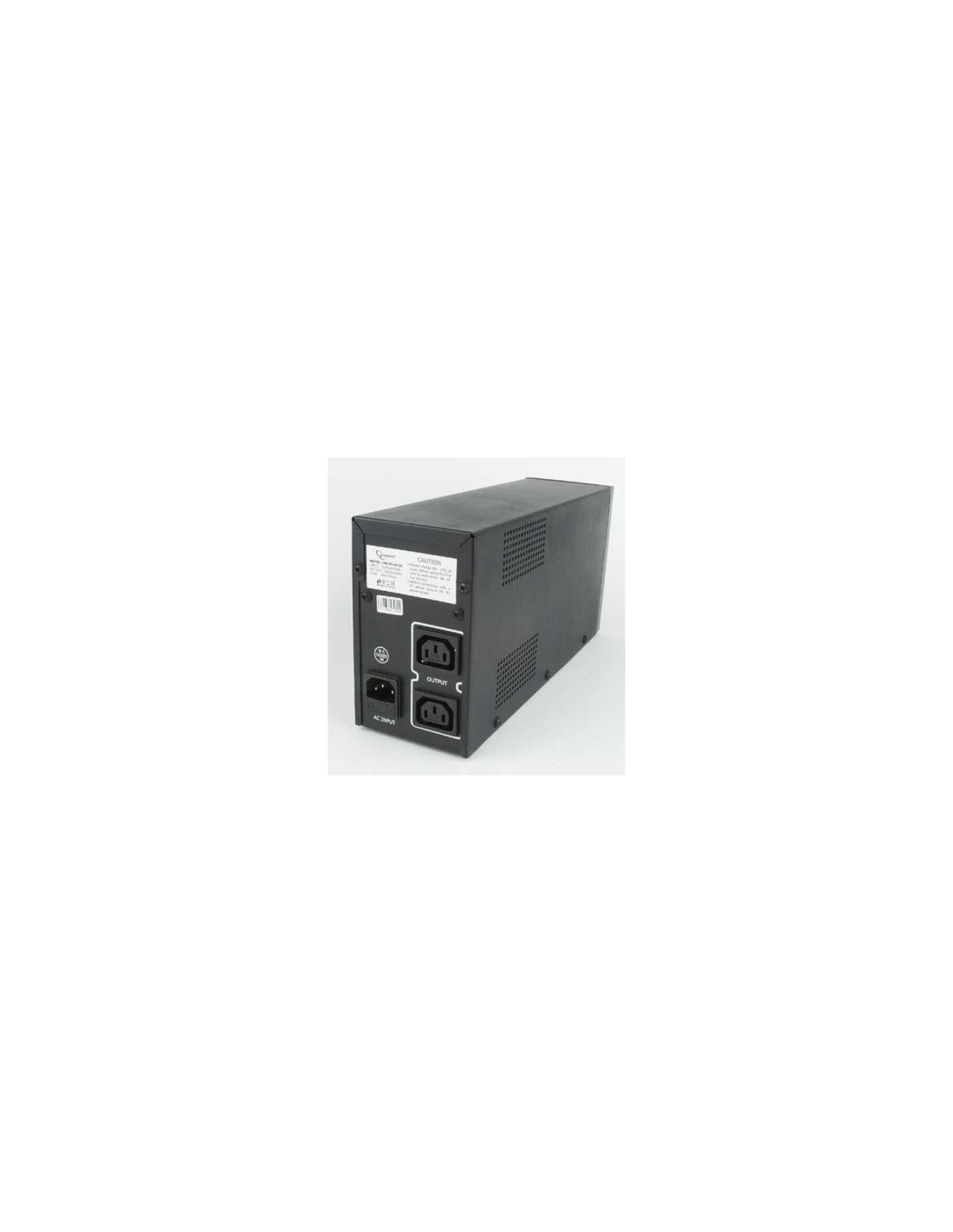 Gembird UPS-PC-652A sistema de alimentación ininterrumpida (UPS) LÍ­nea interactiva 0,65 kVA 390 W 3 salidas AC