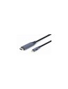 Gembird CC-USB3C-HDMI-01-6 adaptador de cable de vÍ­deo 1,8 m USB Tipo C HDMI tipo A (Estándar) Negro, Gris
