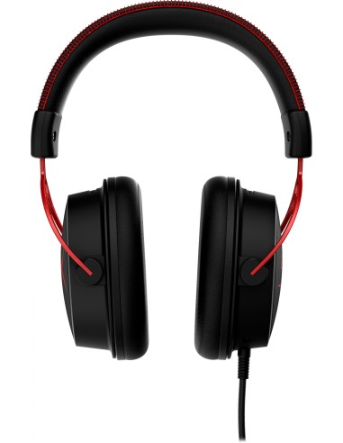HP HyperX Cloud Alpha Auriculares Al?mbrico Diadema Juego Negro, Rojo