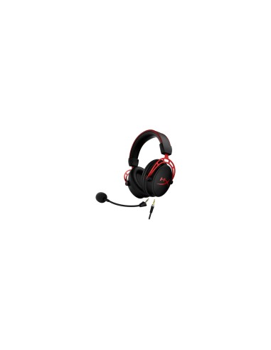 HP HyperX Cloud Alpha Auriculares Al?mbrico Diadema Juego Negro, Rojo