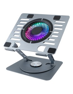 CoolBox COO-NPC17-AV1 almohadilla fría 43,2 cm (17") 1000 RPM Plata