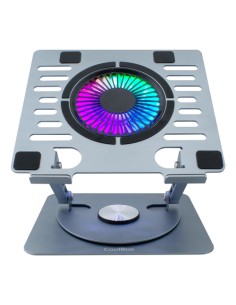 CoolBox COO-NPC17-AV1 almohadilla fría 43,2 cm (17") 1000 RPM Plata 2
