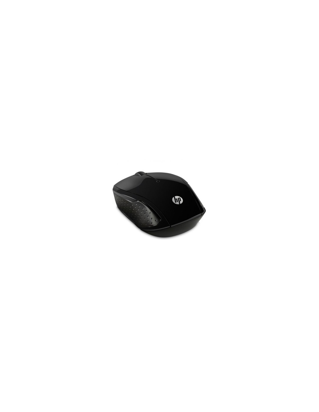 RATON INALAMBRICO HP 200 2.4GHZ 1000PPP LED ROJO NANO RECEPTOR USB 2XAAA NEGRO 3FV66AA