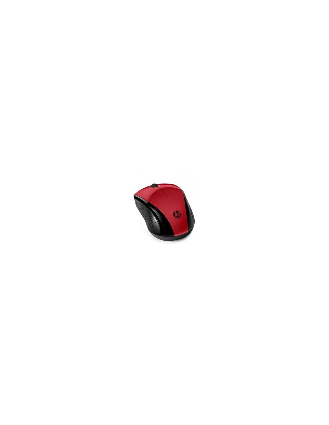 RATON INALAMBRICO HP 220 SUNSET 2.4GHZ 1200PPP 3 BOTONES LED AZUL 1600DPI NANO RECEPTOR USB 1XAA ROJO 7KX10AA