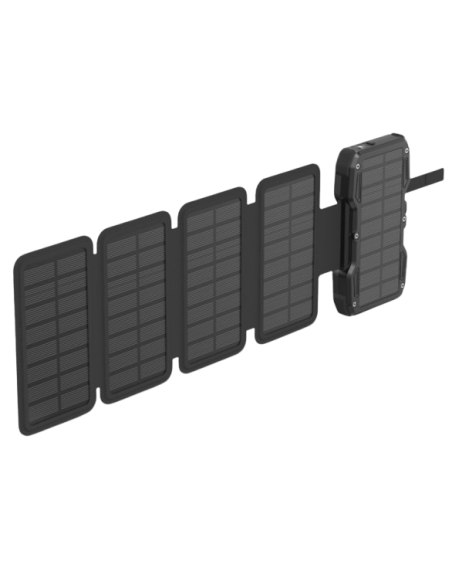 BATERÍA EXTERNA POWERBANK SOLAR 10000MAH PD 22.5W CARGA INALAMBRICA