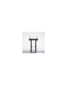 TooQ Lottus Soporte de Suelo/Pared Fijo con Regulación de Altura para Pantallas 55"-100", Negro
