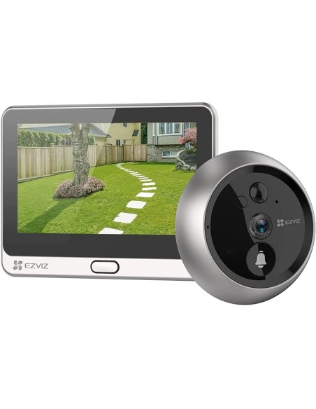 EZVIZ DP2C sistema de intercomunicación de video 2 MP 10,9 cm (4.3") Plata