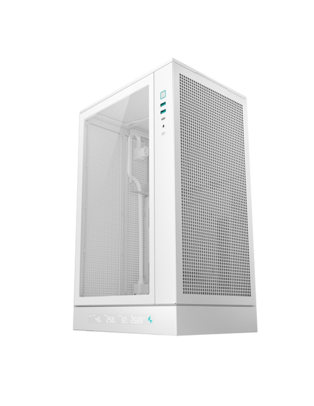 DeepCool CH270 Digital WH Mini Tower Blanco