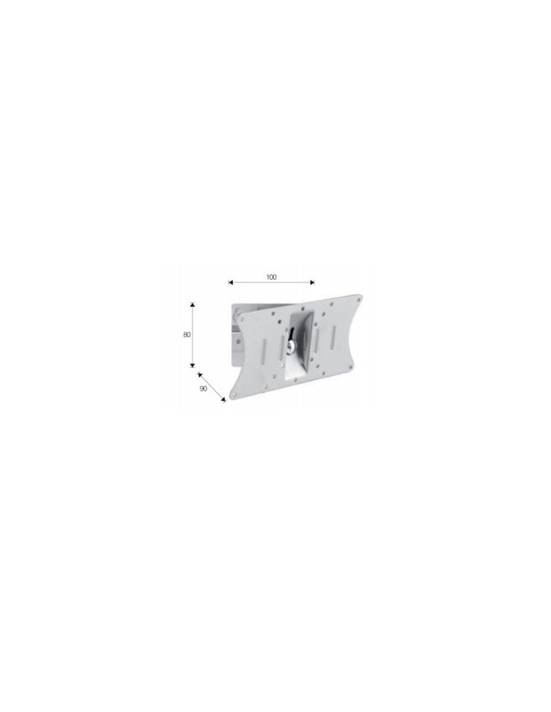 SOPORTE MONOSOLUTION PARED 10P - 40P PLATA MONOSOLUTION