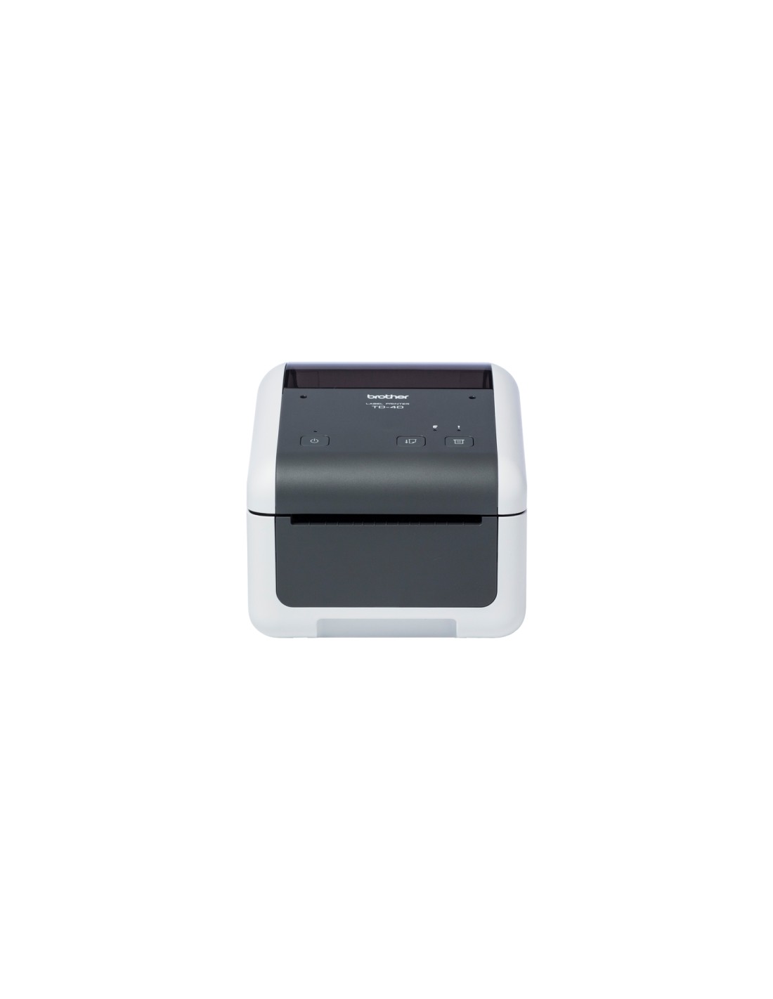 Brother TD4210D Impresora de etiquetas y tickets de sobremesa de tecnologÍ­a térmica directa con conectividad USB y serie