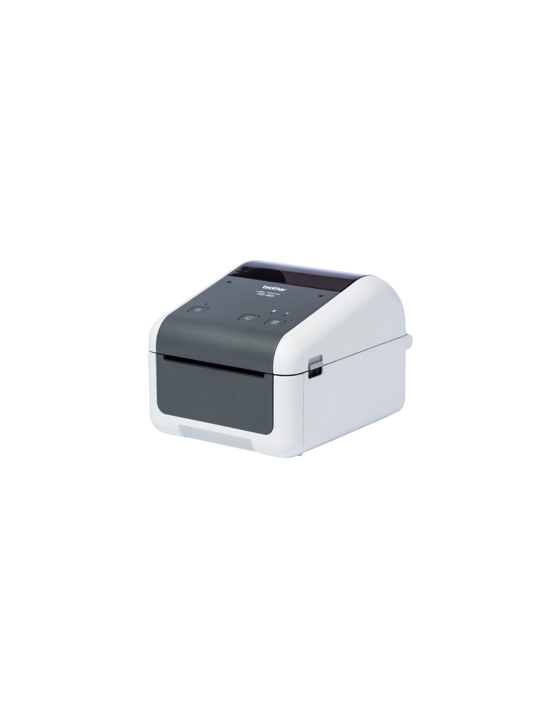 Brother TD4210D Impresora de etiquetas y tickets de sobremesa de tecnologÍ­a térmica directa con conectividad USB y serie
