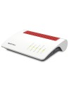 FRITZ!Box 5590 Fiber router inalámbrico Gigabit Ethernet Doble banda (2,4 GHz / 5 GHz) Blanco
