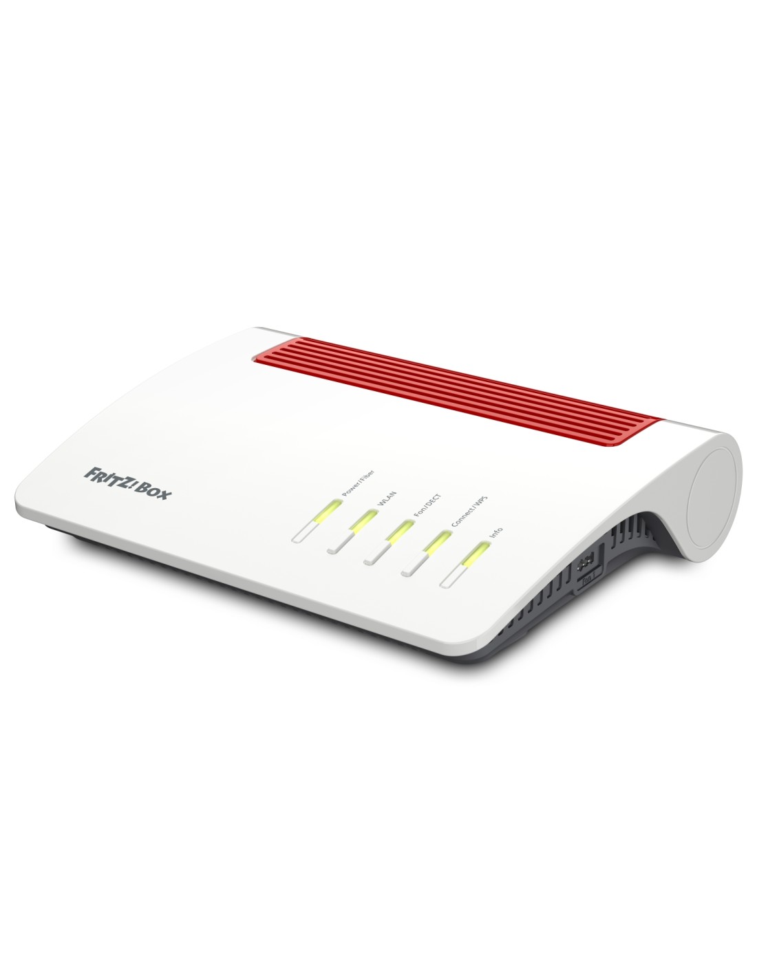 FRITZ!Box 5590 Fiber router inalámbrico Gigabit Ethernet Doble banda (2,4 GHz / 5 GHz) Blanco