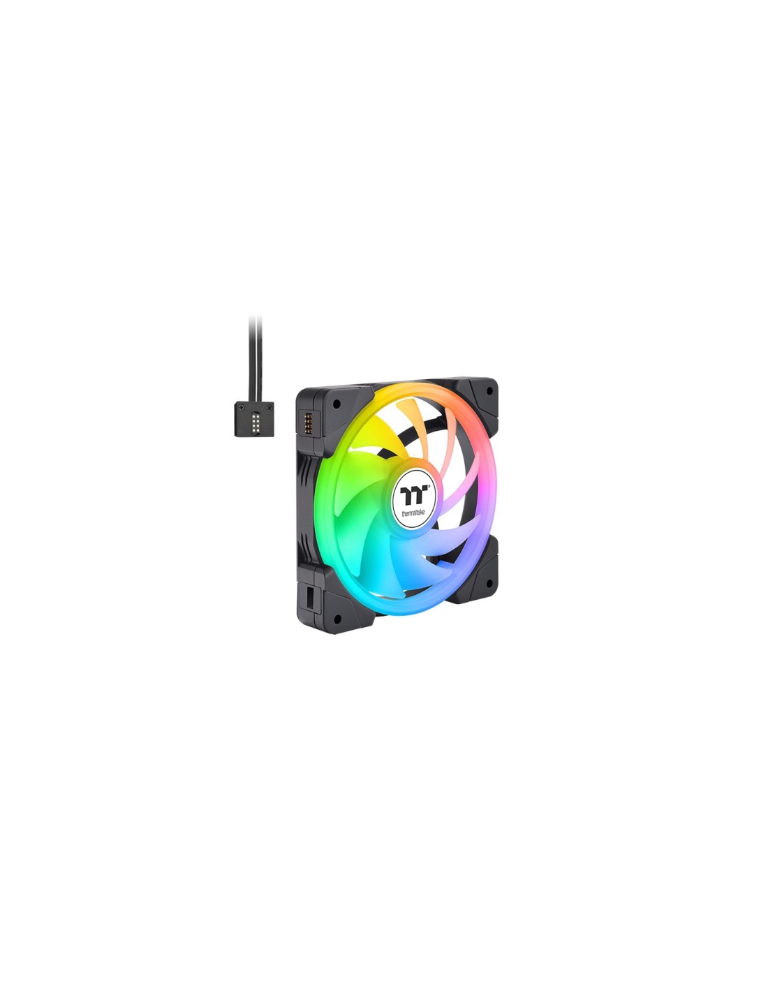 Thermaltake SWAFAN EX12 ARGB Carcasa del ordenador Refrigerador de aire 14 cm Negro 3 pieza(s)