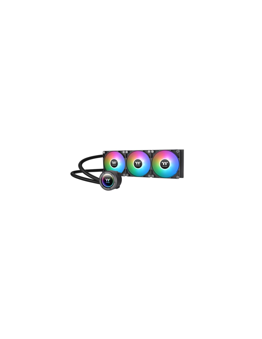 Thermaltake TH420 V2 ARGB Procesador Sistema de refrigeración lÍ­quida todo en uno 14 cm Negro 1 pieza(s)