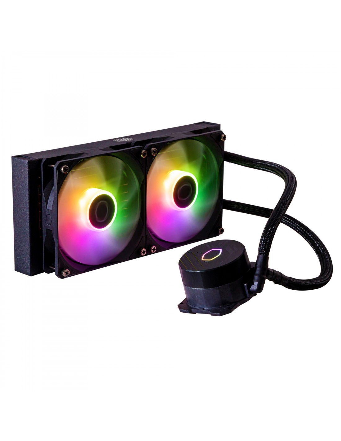 Cooler Master MasterLiquid 240L Core ARGB Procesador Liquid cooling kit 12 cm Negro