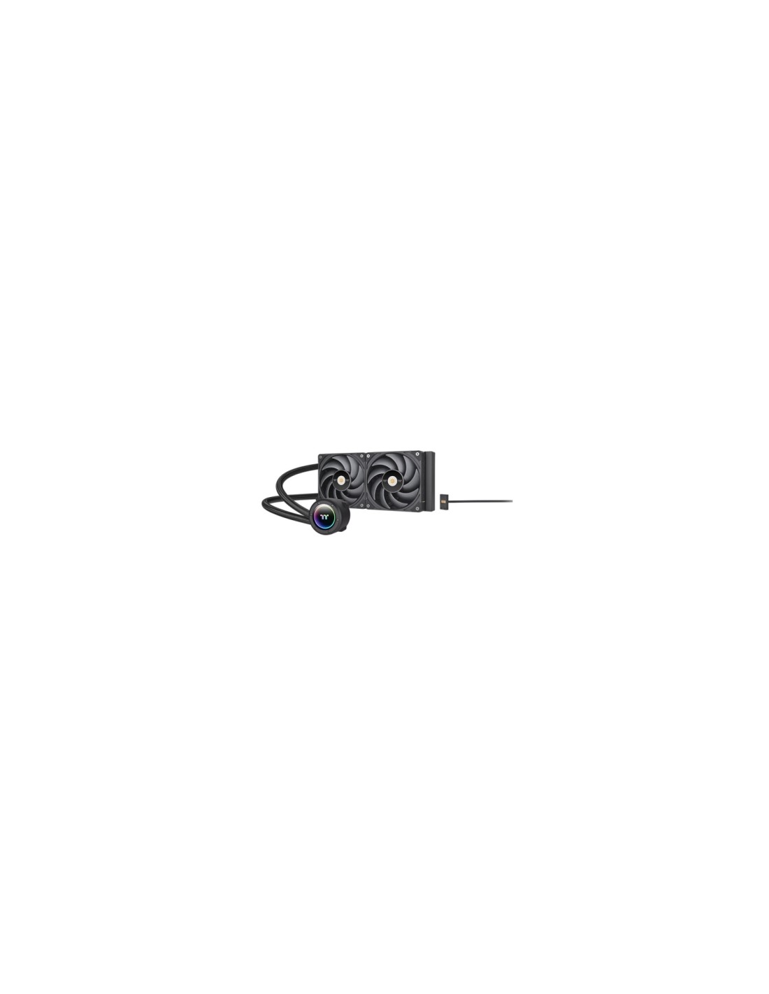 Thermaltake CL-W418-PL00BL-A sistema de refrigeración para ordenador Sistema de refrigeración lÍ­quida todo en uno 12 cm Negro 1