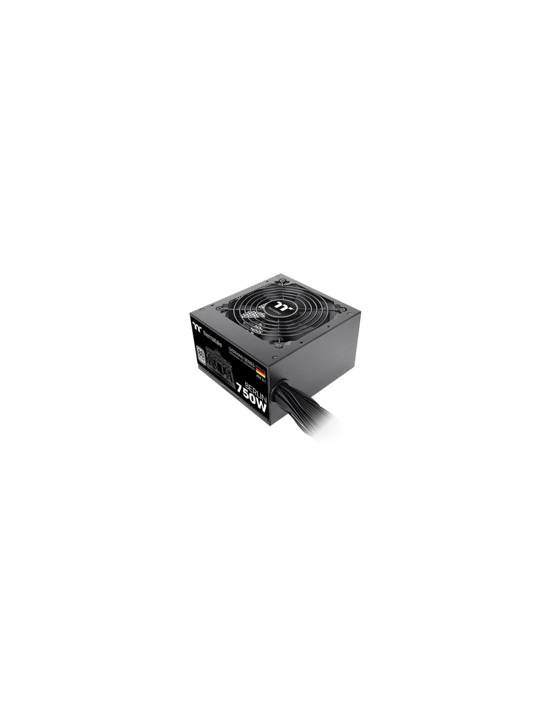 Thermaltake HAMBURG unidad de fuente de alimentación 750 W 24-pin ATX ATX Negro