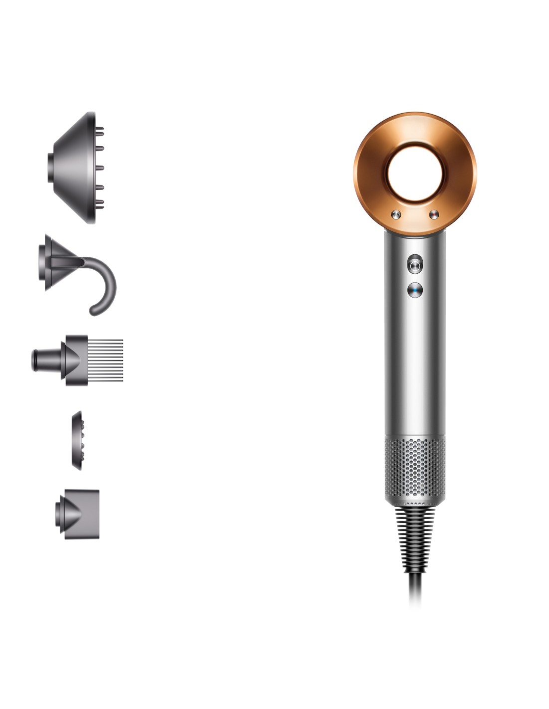 Dyson Supersonic Bright secador 1600 W Cobre, Níquel
