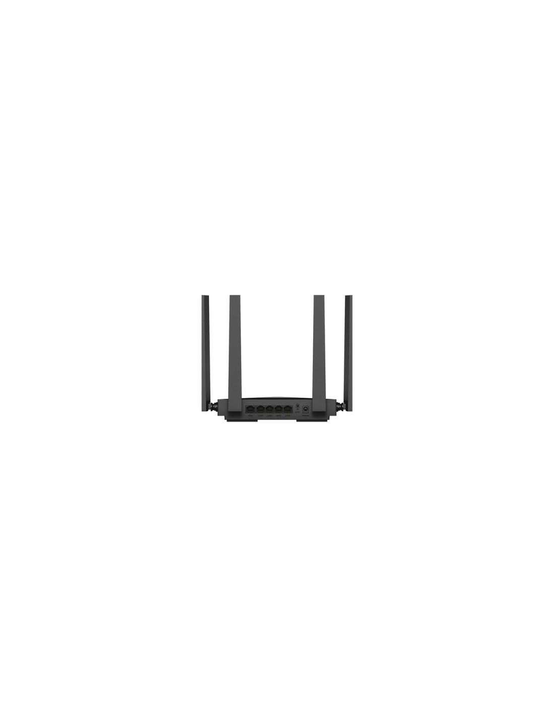 Cudy WR3600 router inalámbrico Gigabit Ethernet Doble banda (2,4 GHz / 5 GHz) Negro
