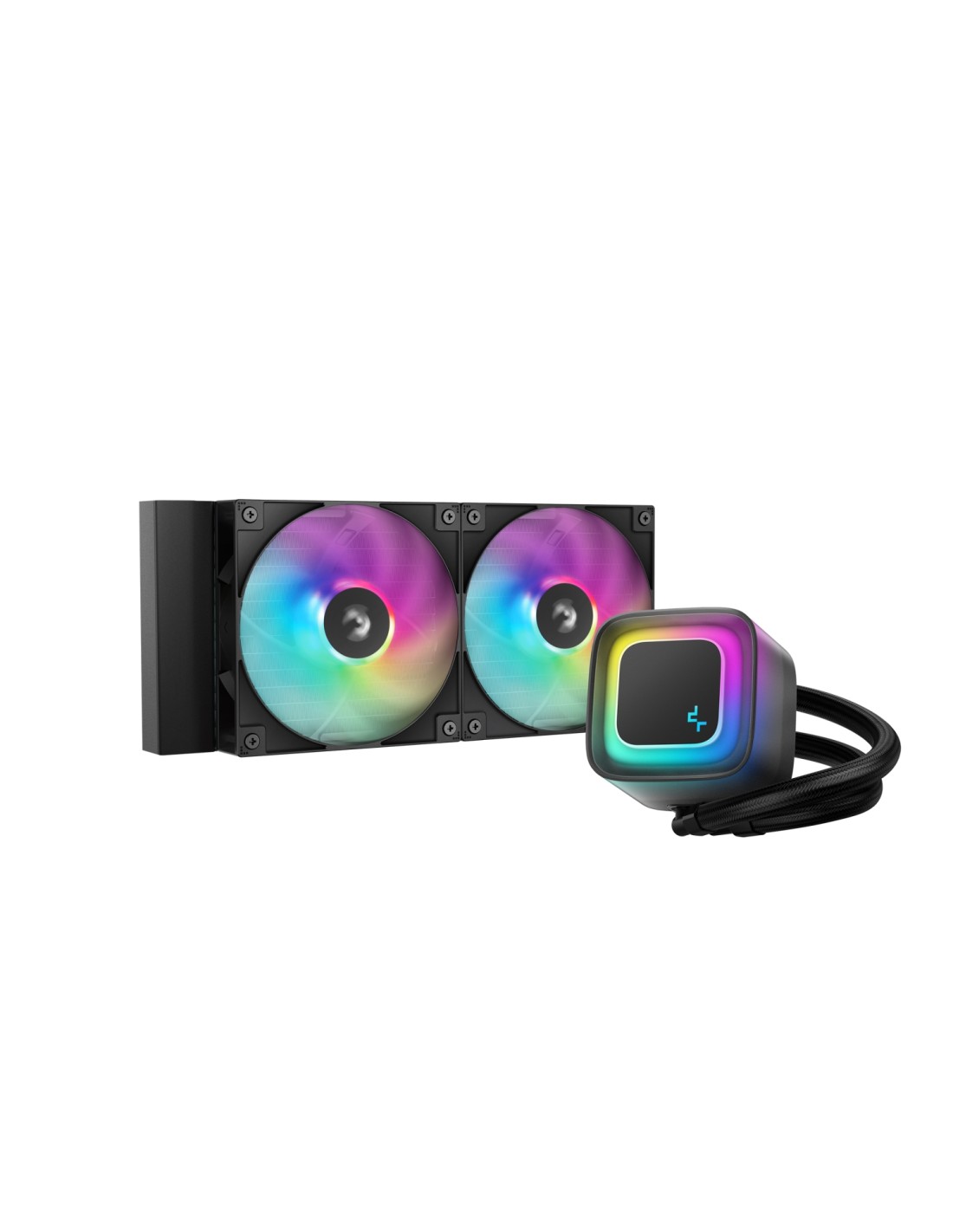 DeepCool LE240 V2 Procesador Sistema de refrigeración líquida todo en uno 12 cm Negro