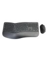 Conceptronic ORAZIO02DE teclado Ratón incluido Oficina RF inalámbrico QWERTZ Alemán Negro