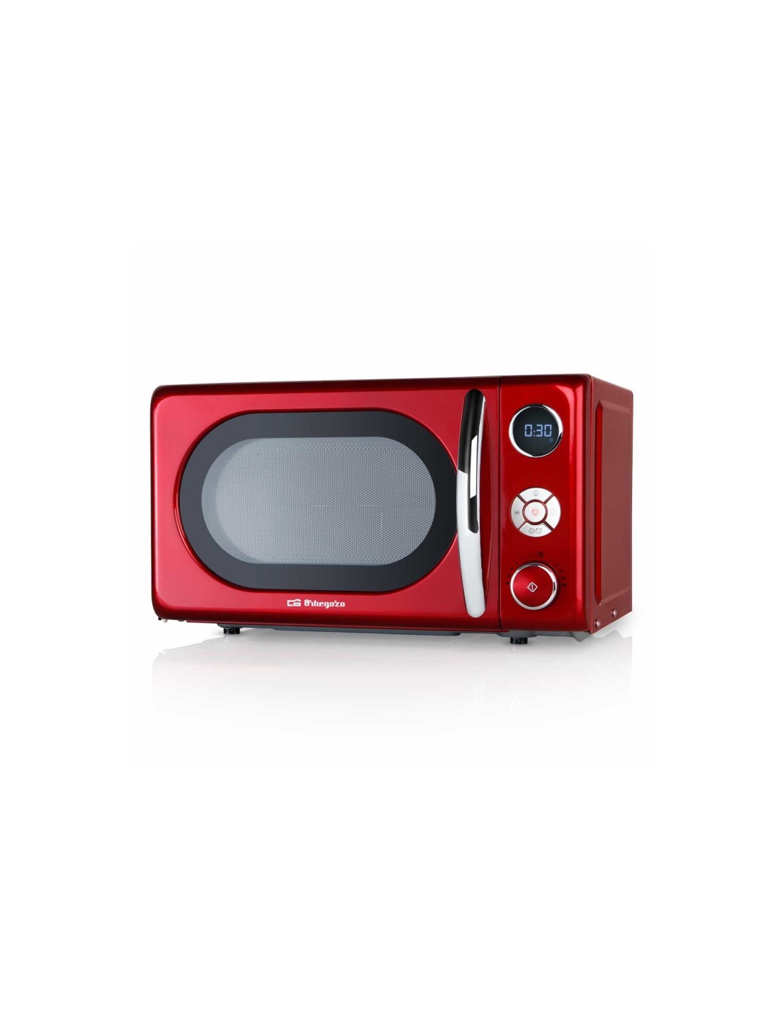 Orbegozo MIG 2042 microondas Encimera Microondas combinado 20 L 700 W Negro, Rojo