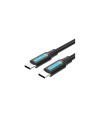 Vention Cable USB 2.0 Tipo-C COSBG/ USB Tipo-C Macho - USB Tipo-C Macho/ 1.5m/ Negro