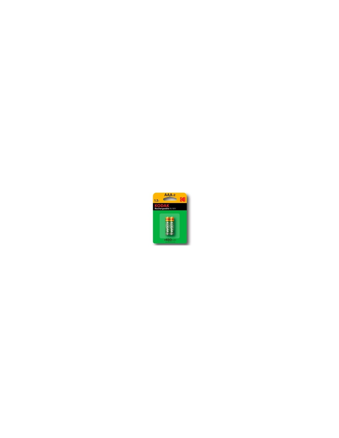 Kodak NIMH LR3 AAA pilas recargables ni-mh 650mah blÍ­ster 2u 30955042