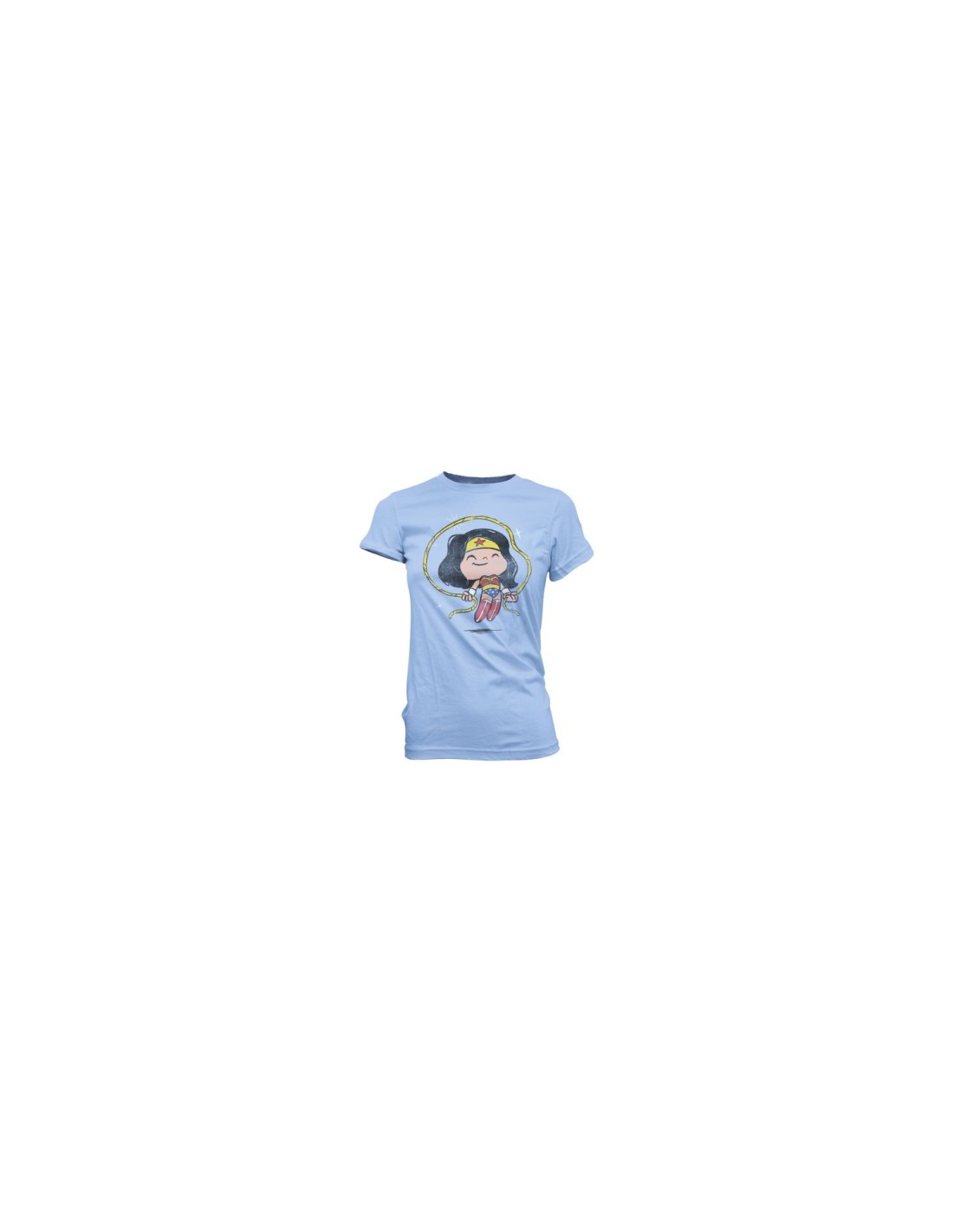 Camiseta funko pop super cute tee dc wonder woman con cuerda talla l ni?a 23301