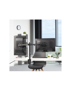 Hama 00118491 soporte para monitor 81,3 cm (32") Escritorio Negro