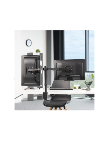Hama 00118491 soporte para monitor 81,3 cm (32") Escritorio Negro