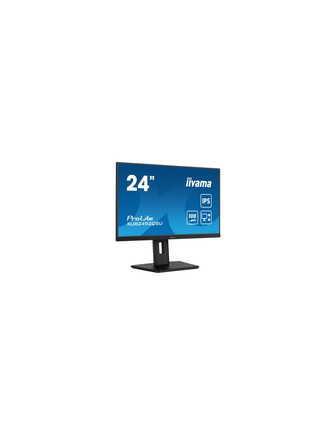 iiyama ProLite XUB2492QSU-B1 pantalla para PC 60,5 cm (23.8") 2560 x 1440 Pixeles Wide Quad HD LED Negro