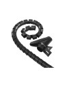 Hama 00220996 organizador de cables Universal Cubrecables Negro 1 pieza(s)