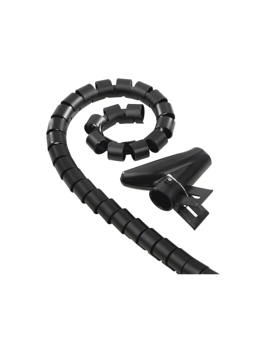 Hama 00220996 organizador de cables Universal Cubrecables Negro 1 pieza(s)