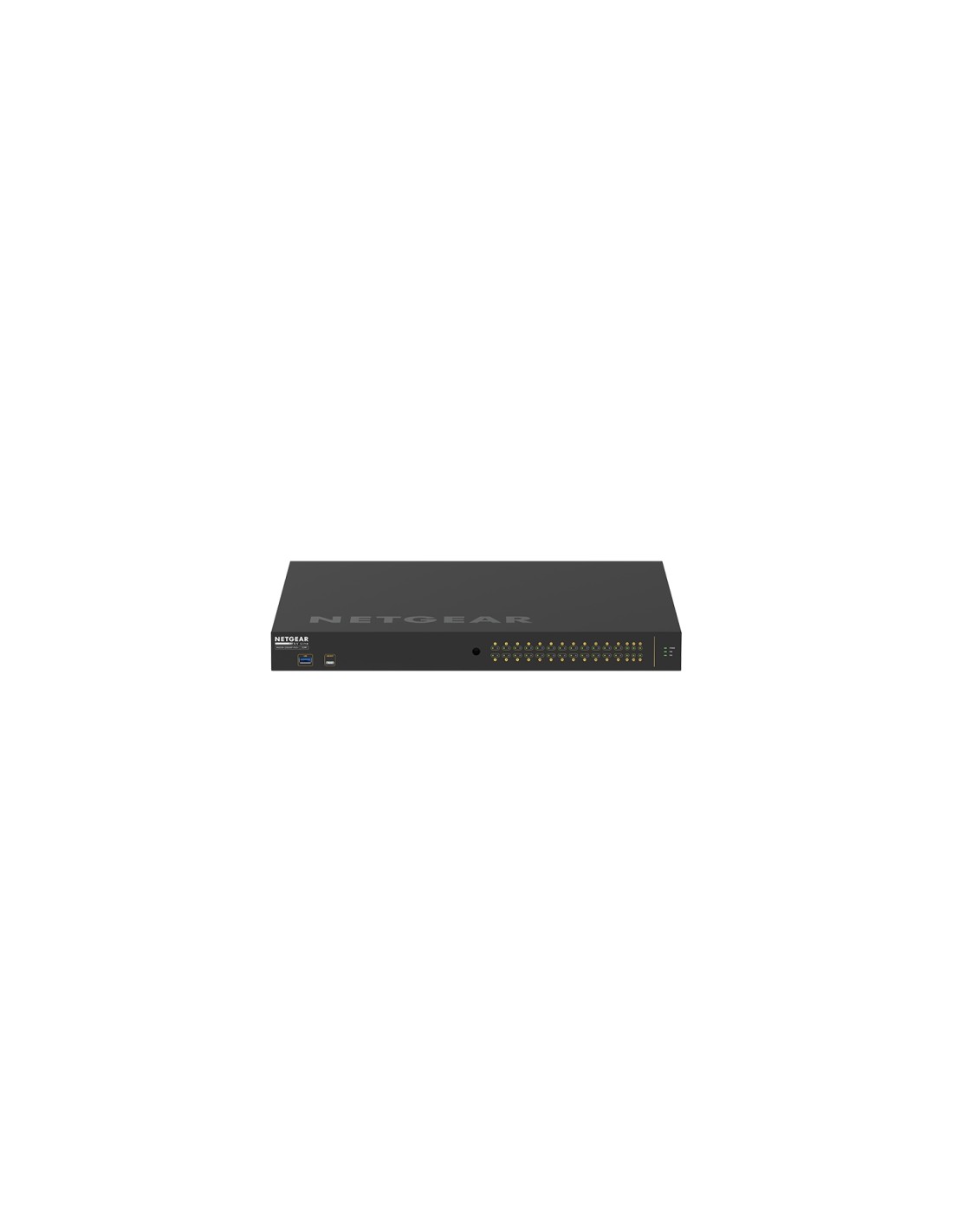 Netgear Gestionado Gigabit Ethernet (10/100/1000) EnergÍ­a sobre Ethernet (PoE) 1U Negro