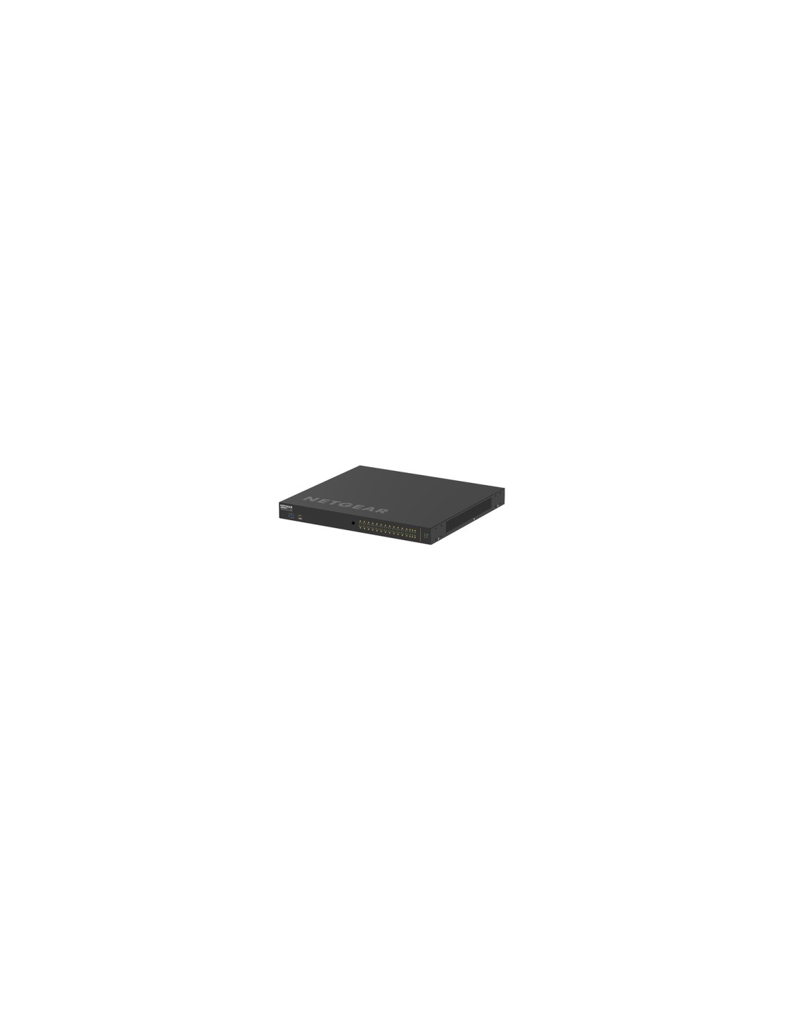 Netgear Gestionado Gigabit Ethernet (10/100/1000) EnergÍ­a sobre Ethernet (PoE) 1U Negro