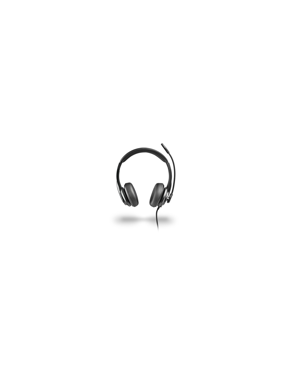 NGS VOX605 USB-C Auriculares Alámbrico Diadema Llamadas/Música USB Tipo C Negro