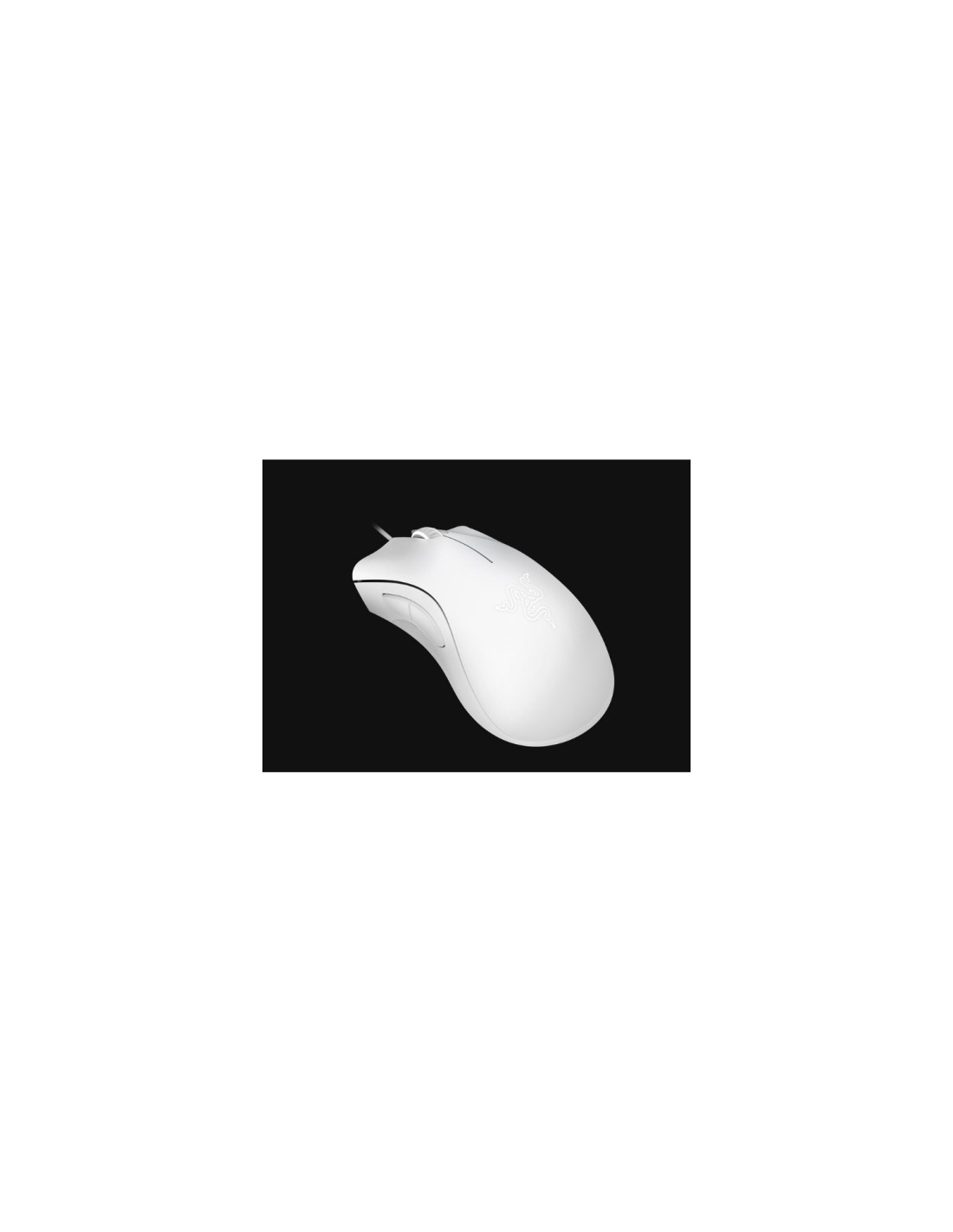 Ratón Razer DeathAdder Essential mano derecha USB tipo A Í?ptico 6400 DPI Blanco