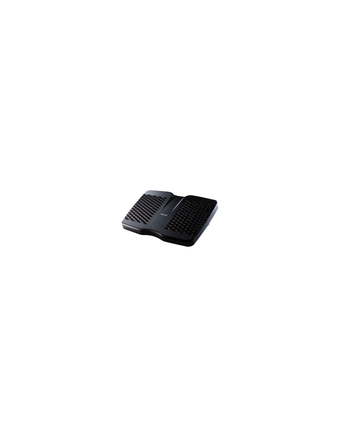 FELLOWES 8066001 REFRESH REPOSAPIES CON VENTILACION DOS ALTURAS PLATAFORMA DESLIZANTE EFECTO MASAJE NEGRO