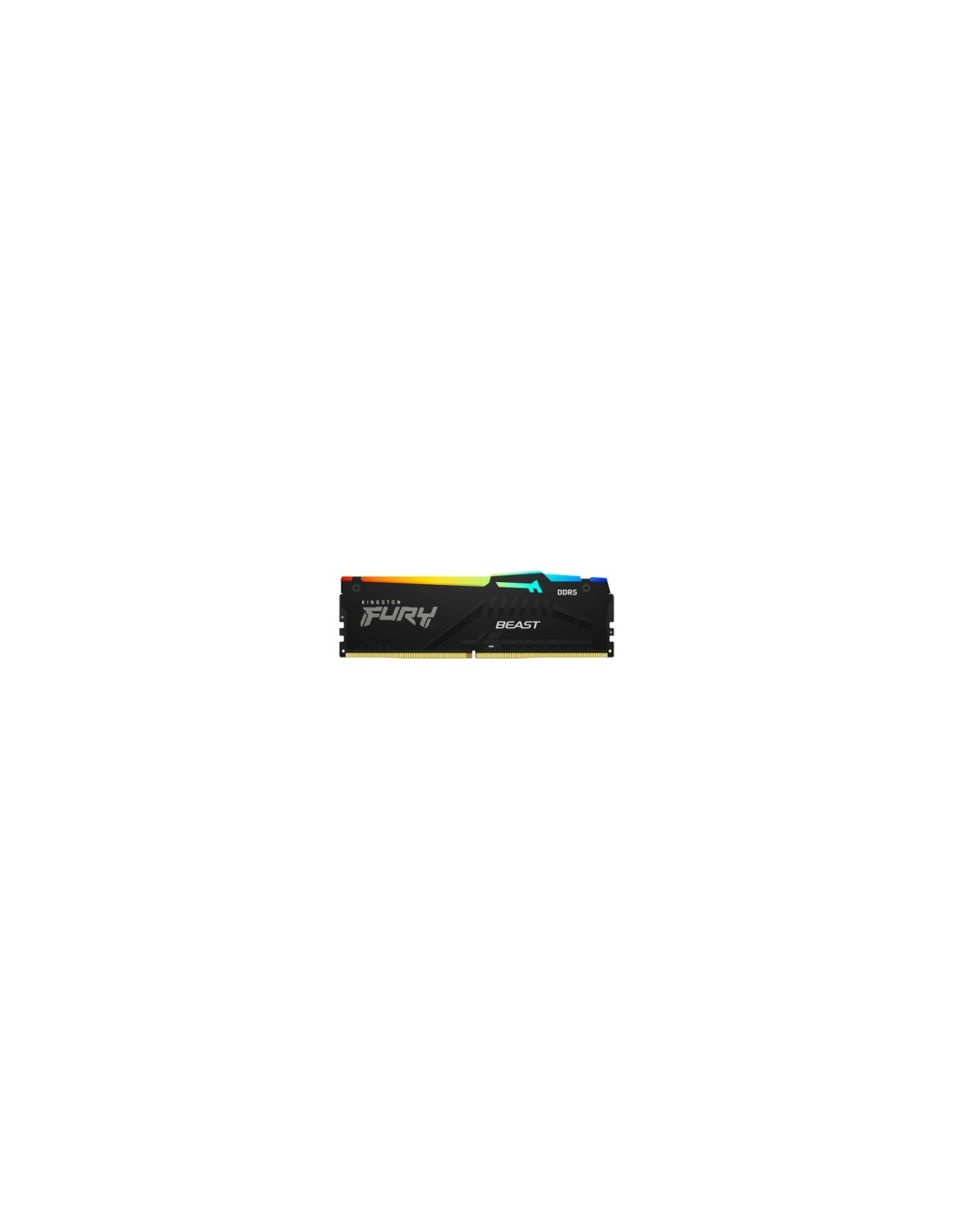 Kingston Technology FURY Beast 16GB 6000MT/s DDR5 CL36 DIMM RGB EXPO