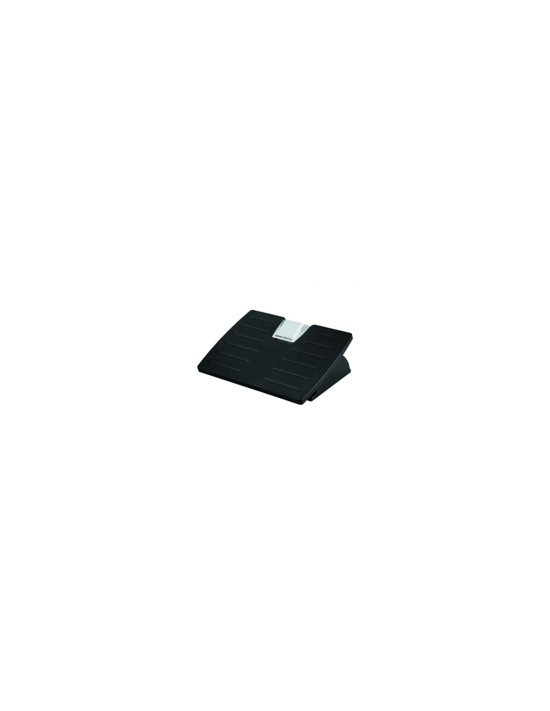 FELLOWES 8035001 REPOSAPIES AJUSTABLE ANTIMICROBIOS ESTIMULA CIRCULACION MEJORA POSTURA NEGRO