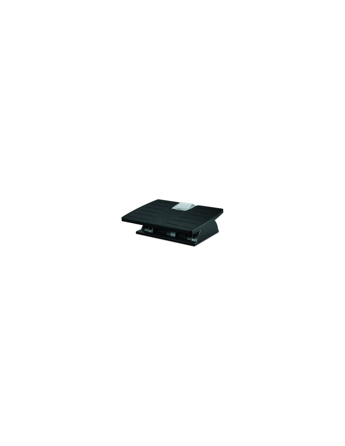 FELLOWES 8035001 REPOSAPIES AJUSTABLE ANTIMICROBIOS ESTIMULA CIRCULACION MEJORA POSTURA NEGRO