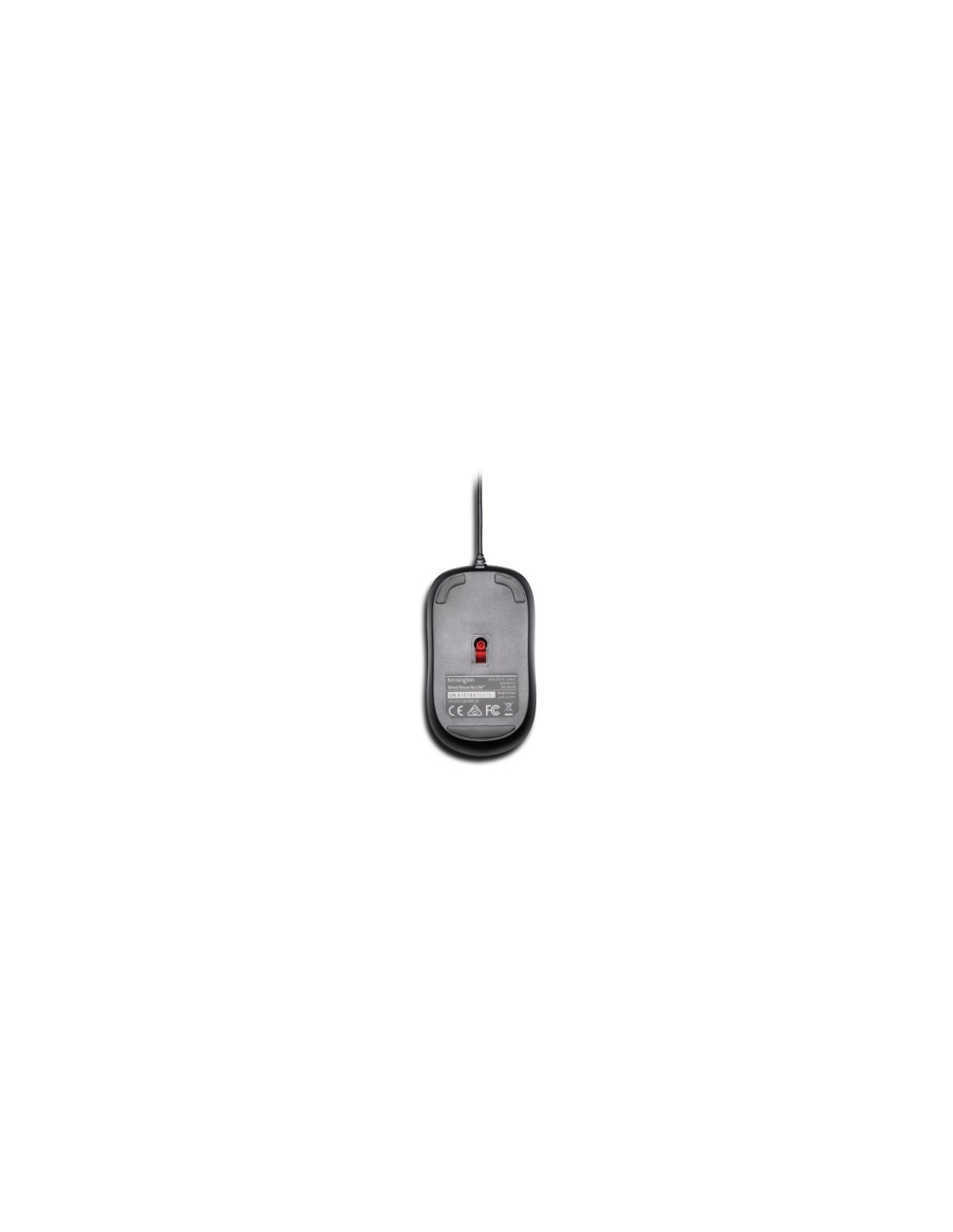 RATON KENSINGTON CON CABLE VALUMOUSE SENSOR OPTICO COLOR NEGRO K72110EU