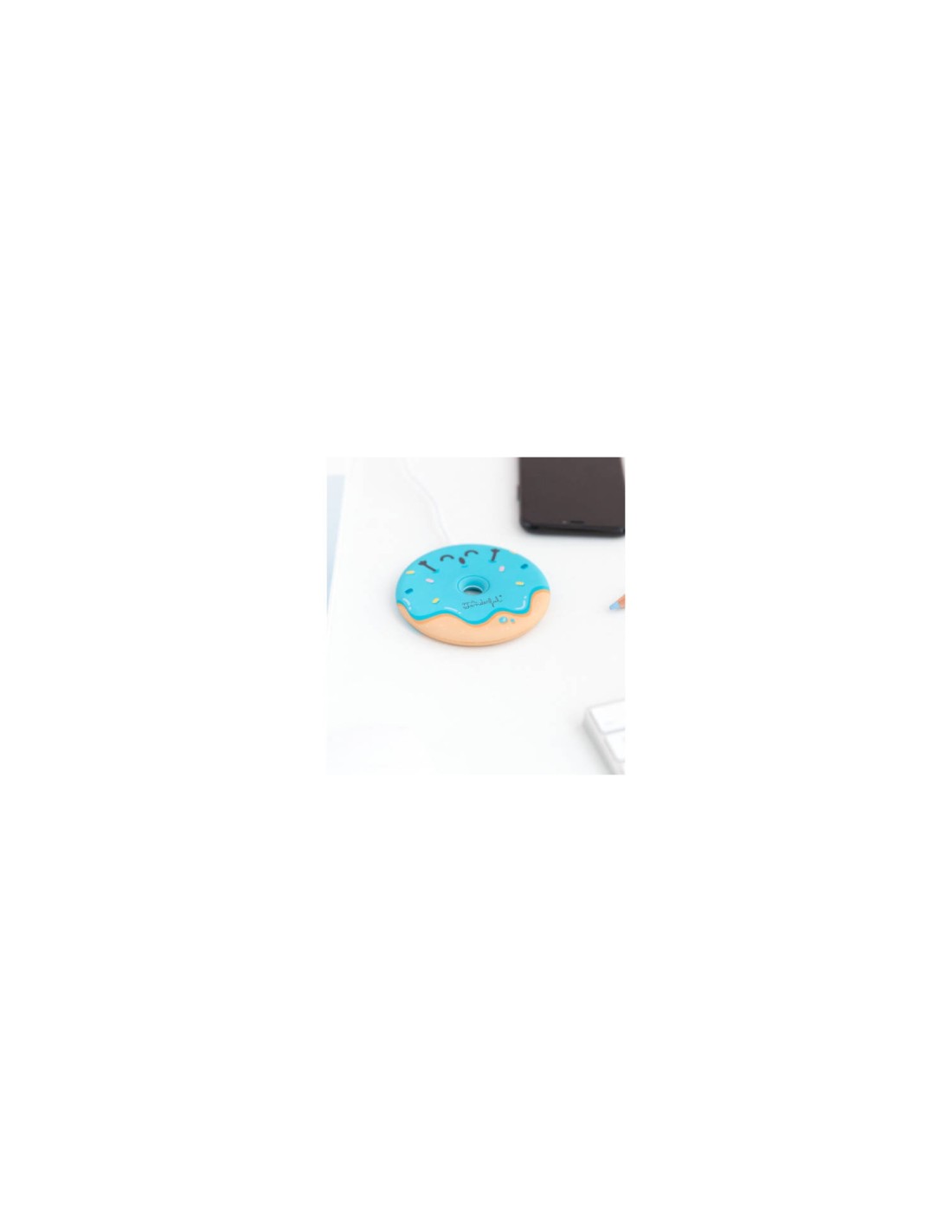 CARGADOR INALAMBRICO MR. WONDERFUL CON FORMA ROSQUILLA WOA09728ES