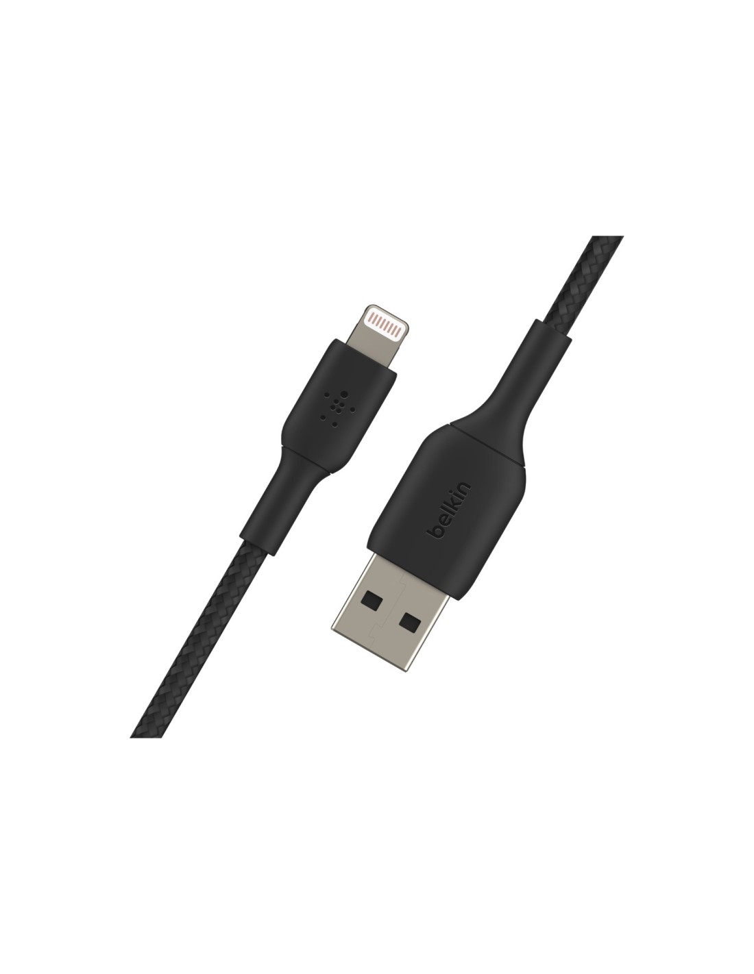 Cable Belkin de conector Lightning macho/USB A macho 2 m Negro