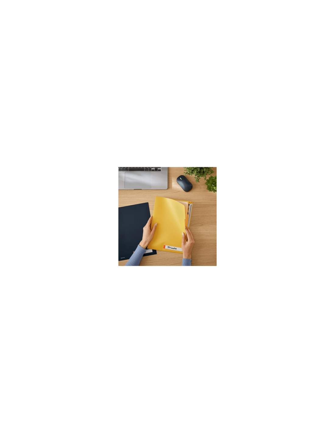 Leitz 47160019 carpeta Polipropileno (PP) Amarillo A4