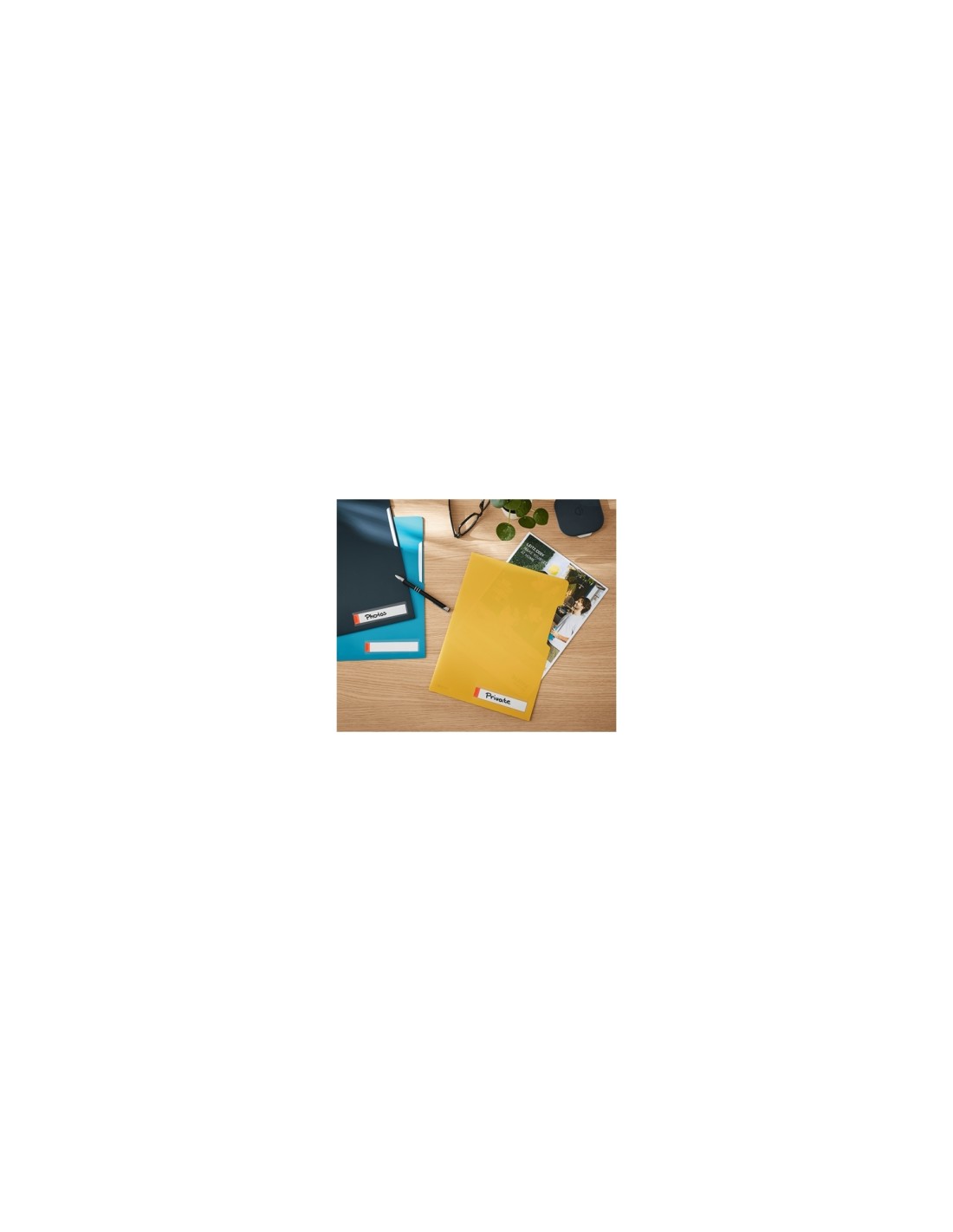 Leitz 47080019 carpeta Polipropileno (PP) Amarillo A4